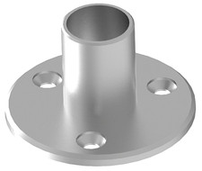 Inox Bride de Plancher Ancrage au Sol Tube Rond Ø 42,4 MM Balustrade Poteau V2A