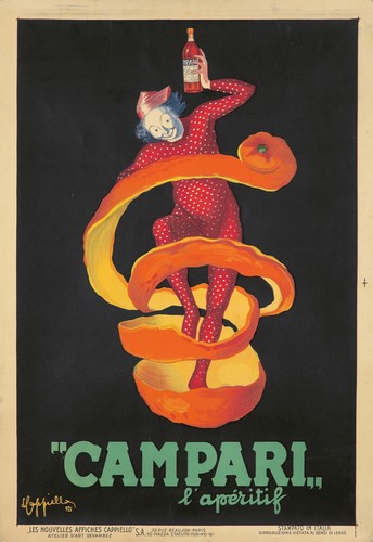 Affiche poster campari - ,