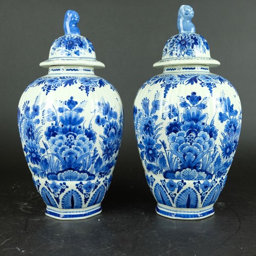 Paire vases hollandais - paire, de