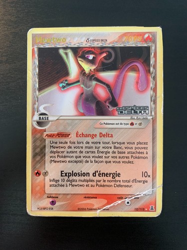 Carte pokémon mewtwo 12 - :, 12/113