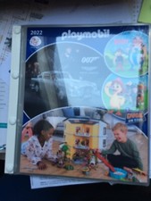 RARE CATALOGUE PLAYMOBIL PLASTIFIÉ PRO MAGASIN 2022 Jouet Asterix James Bond 007