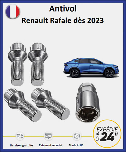 Ecrous antivol roues - antivol,