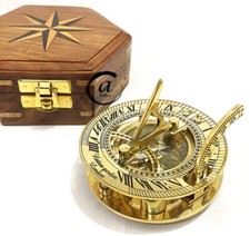 Cadran Solaire Horloge Laiton