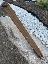 n° 6 OLD TOOL compass , OUTIL ANCIEN De CHARPENTIER  GRAND COMPAS EN BOIS XIXe