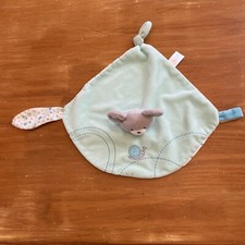 Doudou plat souris Gipsy vert