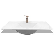 Vasque cémarique Blanc à