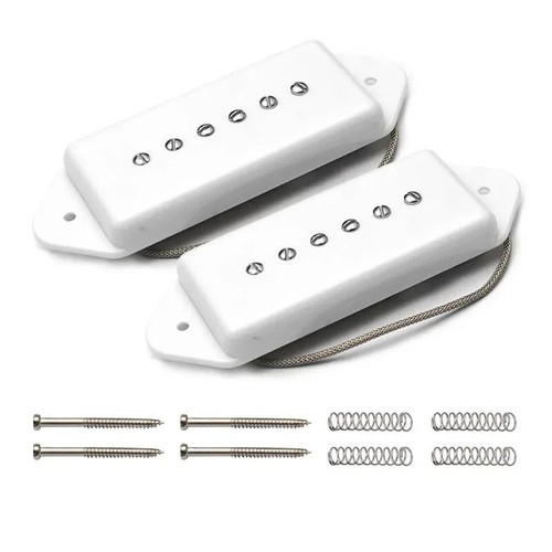 White guitar alnico dog - white,