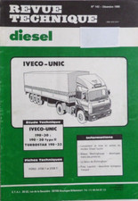 revue technique DIESEL n° 142 camion IVECO-UNIC 190-30
