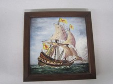 CARRELAGE FAIENCE PEINT MARINE