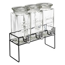 Distributeur de Boisson "Modern Wood" 4,5L Transparent