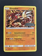 Carte Pokémon Groudon 81/168 Stamp Pokémon Légendaire FR