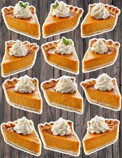 Pumpkin Pie Slice Die Cut