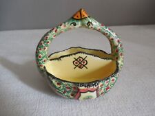 SALERON DOUBLE EN FAIENCE DE