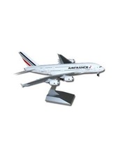 AIR FRANCE - Maquette AIRBUS A380 au 1/200 - Plastique - 35x40 cm