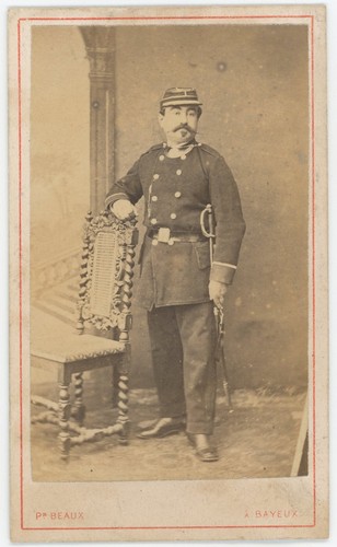 Cdv 1878 militaire - cdv, 1878.