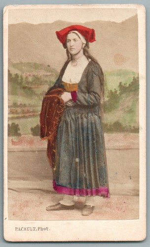 Cdv 1870 pau femme - cdv,