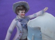 Vase Biscuit Porcelaine XIX