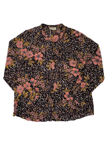 Chemisier femme soie noire - en,
