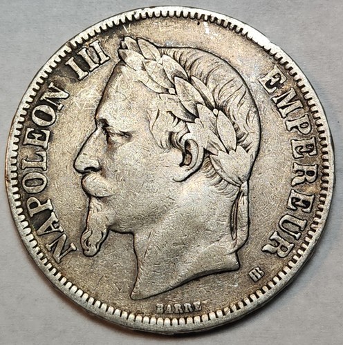 1867 france francs - 1867, bb