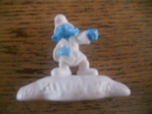 Figurine mac donald - donald, schtroumpf