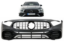 Pare-chocs pour Mercedes A W177 Hatchback V177 Berline 18-22 A45 Look Calandre