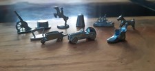 MONOPOLY CLASSIQUE Lot complet de 10 PIONS en métal