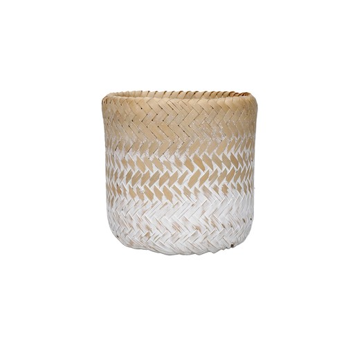 Pot fleurs bambou - fleurs,