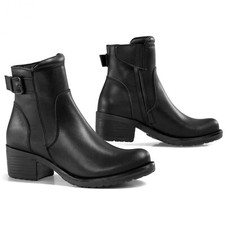 Falco Ayda Low Bottes De Moto Pour Femmes Noires