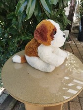 Peluche chien Saint Bernard