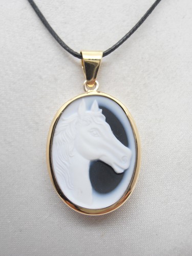 Cheval pendentif avec - cheval, :