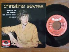RARE EP 45T CHRISTINE SEVRES POINT DE VUE 1963 JEAN FERRAT SUPERBE COMME NEUF NM