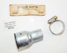 Silencieux D'Échappement XDUSOR X1000 Pour Moto Adaptateur L=67mm Vintage