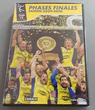 RARE 2 DVD PAL SPORT RUGBY PHASES FINALES SAISON 2009 - 2010 ASM TOP 14 NEUF