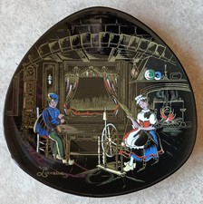 Assiette émaux de Longwy