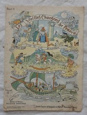 D17/ Partitions anciennes LES VIELLES CHANSONS DE FRANCE, RECUEIL 2