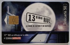 Télécarte 13ème RUE , la