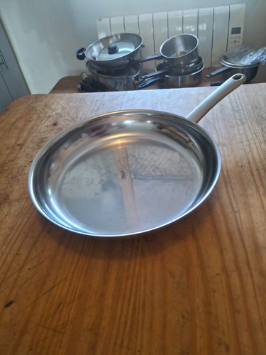Poêle inox sitram - poêle,