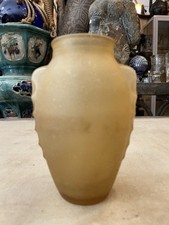 Vase Art Déco en pâte de verre