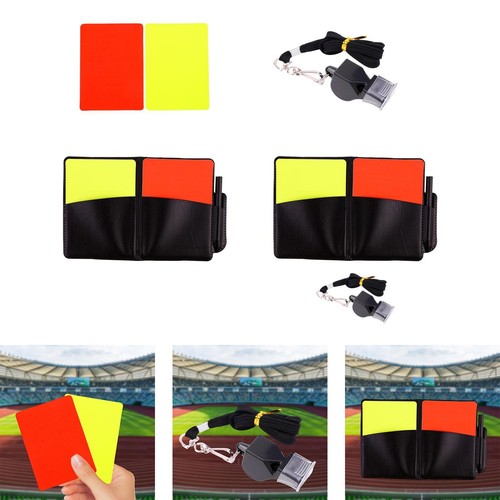 Cartes arbitre football - d'arbitre, de