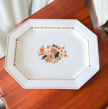 Limoges Coquet. Plat ovale en