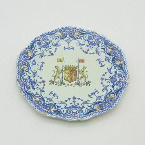 Gien assiette faïence - en,