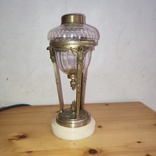 Lampe athénienne en bronze et