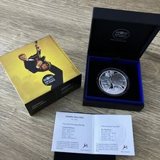 Pièce de 10 € en argent - Johnny Hallyday 60 ans de souvenirs - 7500 Exp