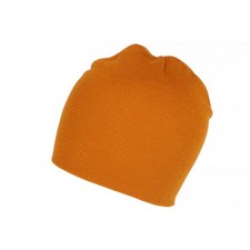 Bonnet Orange Court en Laine
