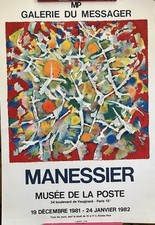 Affiche lithographie Alfred