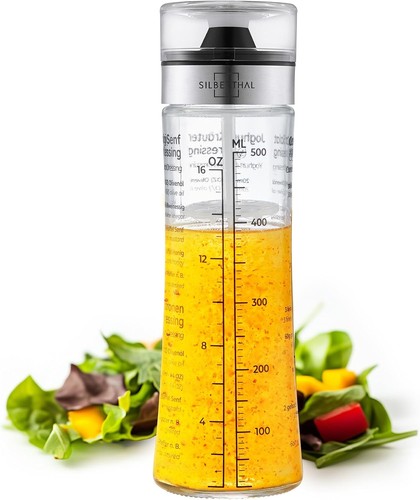 Shaker vinaigrette verre - shaker, 500ml