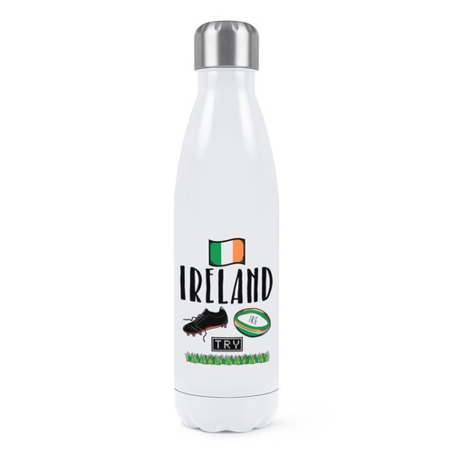 Rugby irlande double mural - rugby, eau