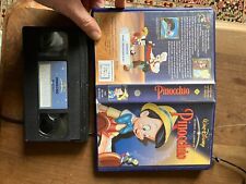 CASSETTE VIDEO VHS DESSIN ANIME DISNEY 2 pinocchio