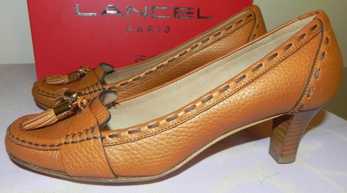 Escarpins lancel flirt cuir - lancel,