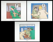 HERGÉ : TINTIN 7 boules de